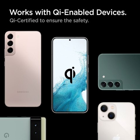 Spigen ładowarka bezprzewodowa PF2102 Arcfield 15W black Spigen ładowarka bezprzewodowa PF2102 Arcfield 15W black