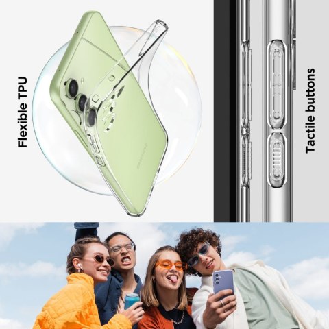 Spigen nakładka Liquid Crystal do Samsung Galaxy A54 5G crystal clear