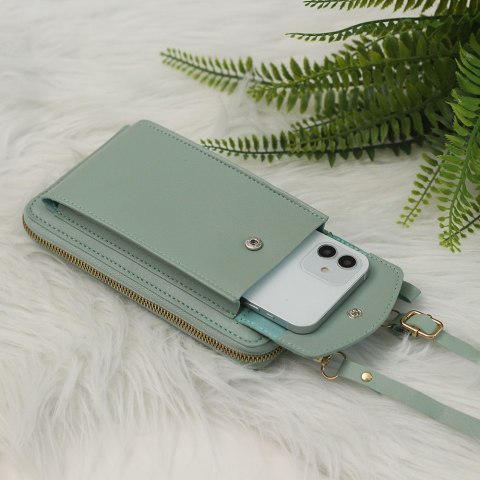 Torebka na telefon miętowa Torebka na telefon miętowa