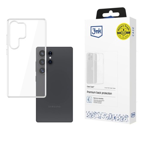 Etui 3mk Clear Case na Samsung Galaxy S25 Ultra - przezroczyste