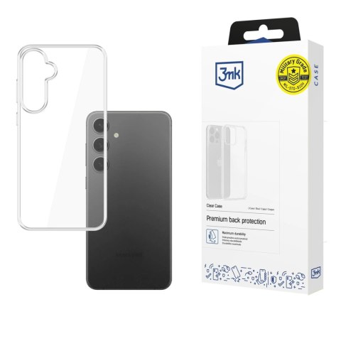 Etui 3mk Clear Case na Samsung Galaxy S25+ - przezroczyste