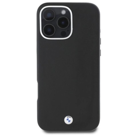 Etui BMW Sign Full Wrapped Metal MagSafe na iPhone 16 Pro - czarne