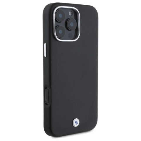 Etui BMW Sign Full Wrapped Metal MagSafe na iPhone 16 Pro - czarne
