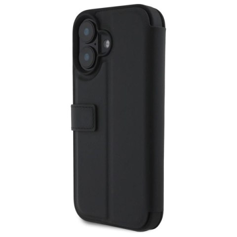Etui BMW Signature Leather Wordmark na iPhone 16 - czarne Etui BMW Signature Leather Wordmark na iPhone 16 - czarne