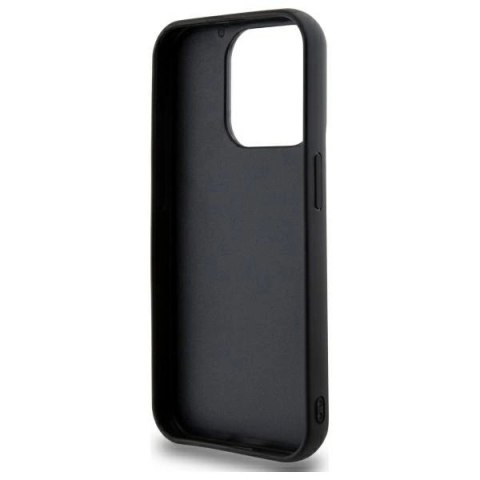 Etui DKNY Quilted Stack Logo na iPhone 15 Pro - czarne Etui DKNY Quilted Stack Logo na iPhone 15 Pro - czarne