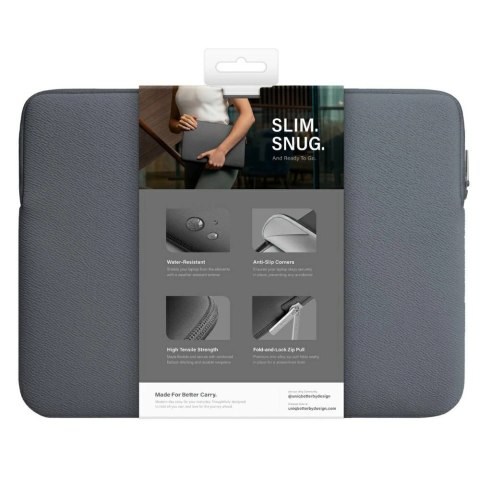 Etui UNIQ neoprene laptop Sleeve 16" Cyprus Water-Resistant - szare Etui UNIQ neoprene laptop Sleeve 16" Cyprus Water-Resistant - szare