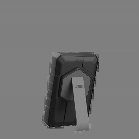Powerbank UAG Rugged 10K - 10000 mAh z podstawką, ładowanie bezprzewodowe 10W, kompatybilny z MagSafe, kabel w zestawie - czarne Powerbank UAG Rugged 10K - 10000 mAh z podstawką, ładowanie bezprzewodowe 10W, kompatybilny z MagSafe, kabel w zestawie - czarne