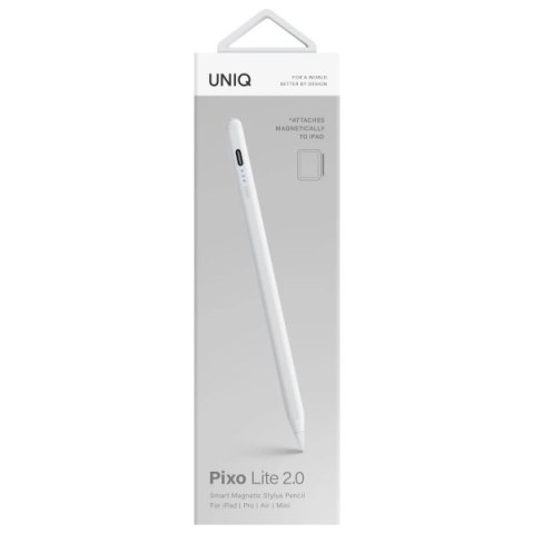 Rysik magnetyczny UNIQ Pixo Lite 2.0 do iPada - białe Rysik magnetyczny UNIQ Pixo Lite 2.0 do iPada - białe