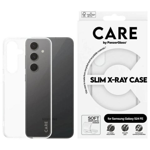 CARE by PanzerGlass Slim X-Ray Case Sam S24 FE S721 przezroczysty/transparent 1963 CARE by PanzerGlass Slim X-Ray Case Sam S24 FE S721 przezroczysty/transparent 1963