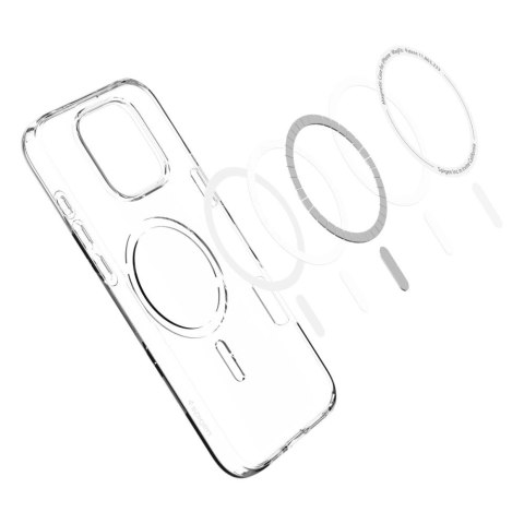 Etui Spigen Liquid Crystal Mag MagSafe na iPhone 16 Pro - przezroczyste
