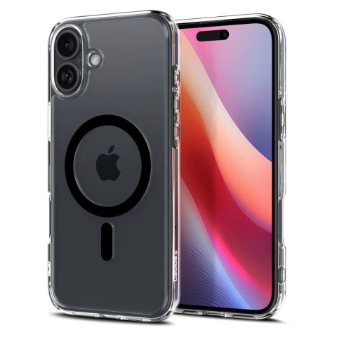 Etui Spigen Ultra Hybrid Mag z MagSafe na iPhone 16 Plus - czarne Etui Spigen Ultra Hybrid Mag z MagSafe na iPhone 16 Plus - czarne