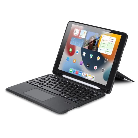 Etui z klawiaturą Bluetooth Dux Ducis DK Series do Apple iPad 7/8/9 10.2''/iPad Air 3/iPad Pro 10.5'' (2017) - czarne Etui z klawiaturą Bluetooth Dux Ducis DK Series do Apple iPad 7/8/9 10.2''/iPad Air 3/iPad Pro 10.5'' (2017) - czarne