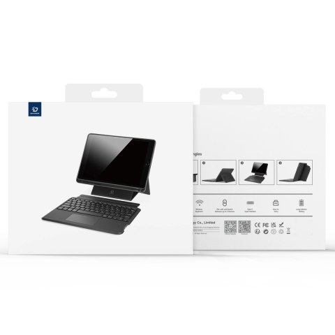 Etui z klawiaturą Bluetooth Dux Ducis DK Series do Apple iPad 7/8/9 10.2''/iPad Air 3/iPad Pro 10.5'' (2017) - czarne Etui z klawiaturą Bluetooth Dux Ducis DK Series do Apple iPad 7/8/9 10.2''/iPad Air 3/iPad Pro 10.5'' (2017) - czarne
