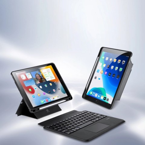 Etui z klawiaturą Bluetooth Dux Ducis DK Series do Apple iPad 7/8/9 10.2''/iPad Air 3/iPad Pro 10.5'' (2017) - czarne Etui z klawiaturą Bluetooth Dux Ducis DK Series do Apple iPad 7/8/9 10.2''/iPad Air 3/iPad Pro 10.5'' (2017) - czarne