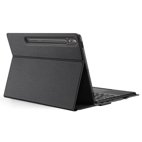 Etui z klawiaturą Bluetooth Dux Ducis (Seria TK) do Samsung Tab S9 Plus / S9 FE Plus - czarne Etui z klawiaturą Bluetooth Dux Ducis (Seria TK) do Samsung Tab S9 Plus / S9 FE Plus - czarne