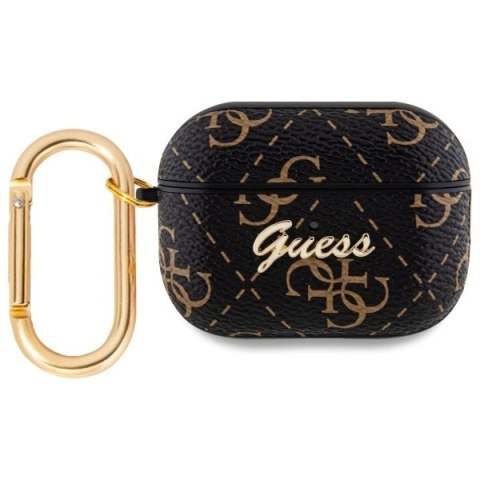 Guess GUAP2PG4GPK AirPods Pro 2 (2022/2023) cover czarny/black 4G Hook Guess GUAP2PG4GPK AirPods Pro 2 (2022/2023) cover czarny/black 4G Hook