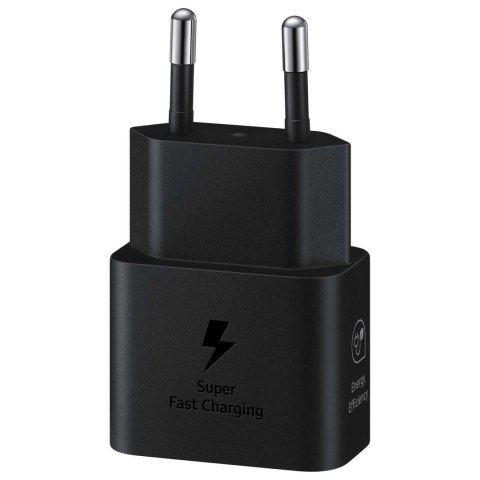 Ładowarka sieciowa Samsung EP-T2510NBEGWW GaN USB-C 25W SFC - czarna
