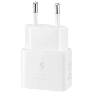 Ładowarka sieciowa Samsung EP-T2510NWEGWW GaN USB-C 25W SFC - biała