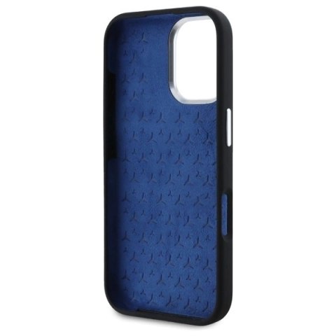 Mercedes MEHMP16S23SUTTK iPhone 16 6.1" czarny/black hardcase Silicone Tonal Logo MagSafe