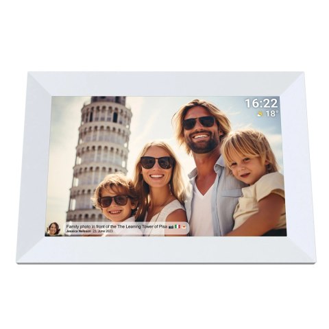 Ramka cyfrowa 10.1" Denver Frameo PFF-1064W - biała Ramka cyfrowa 10.1" Denver Frameo PFF-1064W - biała