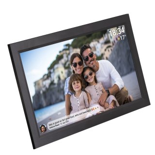 Ramka cyfrowa 15.6" Denver Frameo PFF-1503B - czarna