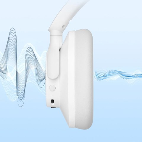 Słuchawki bezprzewodowe Tronsmart Sounfii Q20 ANC nauszne Bluetooth 5.3 - białe Słuchawki bezprzewodowe Tronsmart Sounfii Q20 ANC nauszne Bluetooth 5.3 - białe