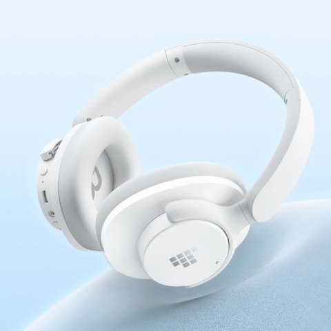 Słuchawki bezprzewodowe Tronsmart Sounfii Q20 ANC nauszne Bluetooth 5.3 - białe Słuchawki bezprzewodowe Tronsmart Sounfii Q20 ANC nauszne Bluetooth 5.3 - białe