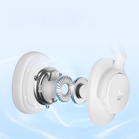Słuchawki bezprzewodowe Tronsmart Sounfii Q20 ANC nauszne Bluetooth 5.3 - białe Słuchawki bezprzewodowe Tronsmart Sounfii Q20 ANC nauszne Bluetooth 5.3 - białe