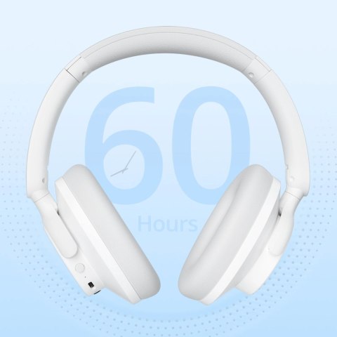 Słuchawki bezprzewodowe Tronsmart Sounfii Q20 ANC nauszne Bluetooth 5.3 - białe Słuchawki bezprzewodowe Tronsmart Sounfii Q20 ANC nauszne Bluetooth 5.3 - białe