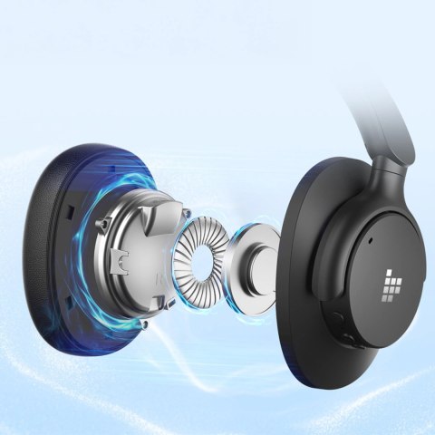 Słuchawki bezprzewodowe Tronsmart Sounfii Q20 ANC nauszne Bluetooth 5.3 - czarne Słuchawki bezprzewodowe Tronsmart Sounfii Q20 ANC nauszne Bluetooth 5.3 - czarne