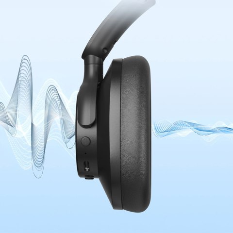 Słuchawki bezprzewodowe Tronsmart Sounfii Q20 ANC nauszne Bluetooth 5.3 - czarne Słuchawki bezprzewodowe Tronsmart Sounfii Q20 ANC nauszne Bluetooth 5.3 - czarne