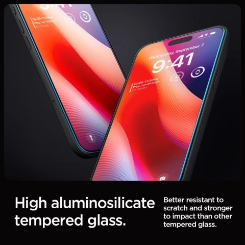 Szkło hartowane Spigen Glas.tR EZ Fit na iPhone 16 Pro Max Szkło hartowane Spigen Glas.tR EZ Fit na iPhone 16 Pro Max
