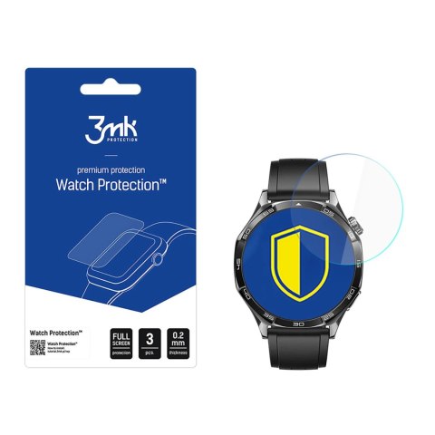Szkło hybrydowe 3mk Watch Protection FlexibleGlass na Huawei Watch GT 5 Active 46mm Szkło hybrydowe 3mk Watch Protection FlexibleGlass na Huawei Watch GT 5 Active 46mm