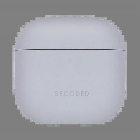 Etui Decoded Silicone Aircase na AirPods 4 - błękitny Etui Decoded Silicone Aircase na AirPods 4 - błękitny