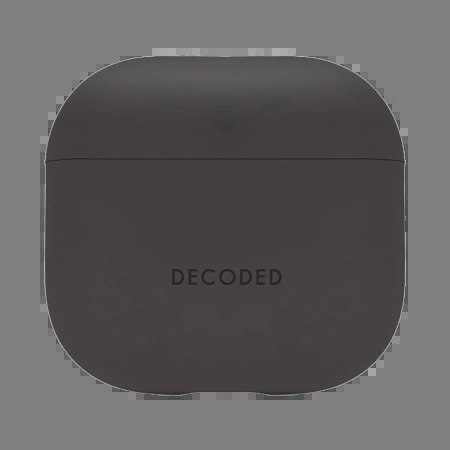 Etui Decoded Silicone Aircase na AirPods 4 - grafitowe Etui Decoded Silicone Aircase na AirPods 4 - grafitowe