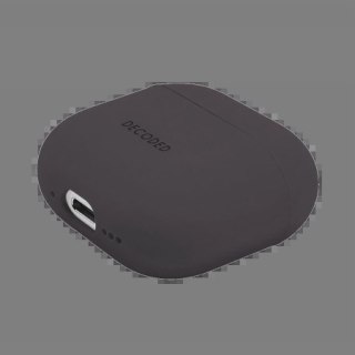 Etui Decoded Silicone Aircase na AirPods 4 - grafitowe