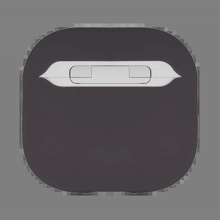 Etui Decoded Silicone Aircase na AirPods 4 - grafitowe Etui Decoded Silicone Aircase na AirPods 4 - grafitowe