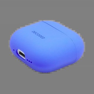 Etui Decoded Silicone Aircase na AirPods 4 - niebieskie