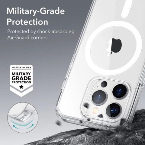 Etui ESR Classic Hybrid Halolock z MagSafe na iPhone 14 Pro - przezroczyste Etui ESR Classic Hybrid Halolock z MagSafe na iPhone 14 Pro - przezroczyste