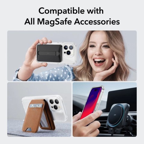 Etui ESR Classic Hybrid Halolock z MagSafe na iPhone 14 Pro - przezroczyste Etui ESR Classic Hybrid Halolock z MagSafe na iPhone 14 Pro - przezroczyste