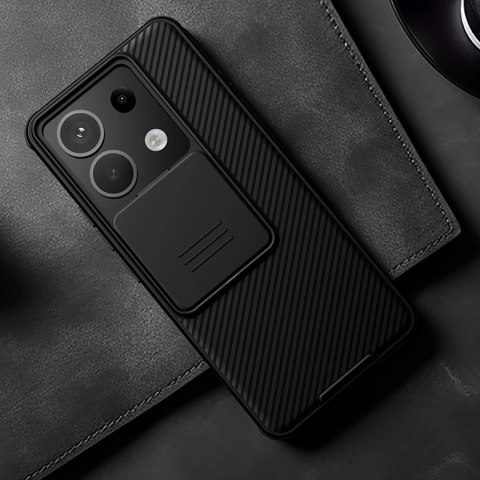 Etui Nillkin CamShield Pro Case na Xiaomi Redmi Note 13 Pro 5G / Poco X6 5G - czarne Etui Nillkin CamShield Pro Case na Xiaomi Redmi Note 13 Pro 5G / Poco X6 5G - czarne