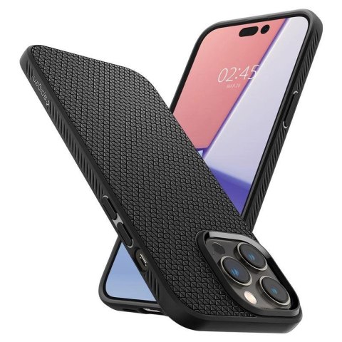 Etui Spigen Liquid Air na iPhone 14 Pro - czarny mat Etui Spigen Liquid Air na iPhone 14 Pro - czarny mat