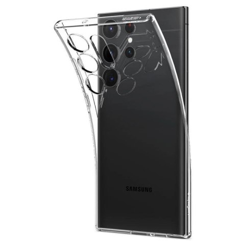 Etui Spigen Liquid Crystal na Samsung Galaxy S23 Ultra - przezroczyste Etui Spigen Liquid Crystal na Samsung Galaxy S23 Ultra - przezroczyste