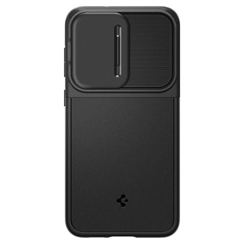 Etui Spigen Optik Armor na Samsung Galaxy S23 - czarne Etui Spigen Optik Armor na Samsung Galaxy S23 - czarne