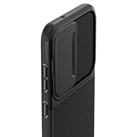 Etui Spigen Optik Armor na Samsung Galaxy S23 - czarne Etui Spigen Optik Armor na Samsung Galaxy S23 - czarne