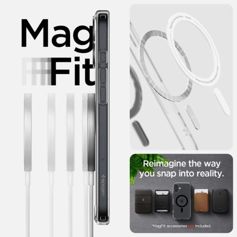Etui Spigen Ultra Hybrid Mag z MagSafe na iPhone 16 Plus - czarne Etui Spigen Ultra Hybrid Mag z MagSafe na iPhone 16 Plus - czarne