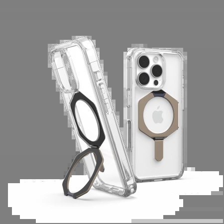 Etui UAG Plyo XTE Magsafe na iPhone 16 Pro - przezroczysto-tytanowe