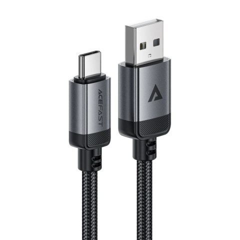 Kabel Acefast C20-04 USB-A - USB-C 480Mb/s 3A 1.2m - czarny Kabel Acefast C20-04 USB-A - USB-C 480Mb/s 3A 1.2m - czarny