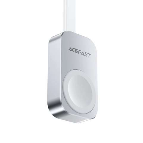 Ładowarka bezprzewodowa Acefast E21 5W do Apple Watch - srebrna Ładowarka bezprzewodowa Acefast E21 5W do Apple Watch - srebrna