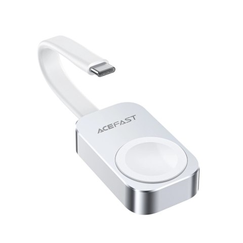 Ładowarka bezprzewodowa Acefast E21 5W do Apple Watch - srebrna Ładowarka bezprzewodowa Acefast E21 5W do Apple Watch - srebrna